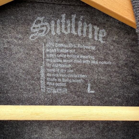 Sublime ska punk reggae band Sun t-shirt Size Women's Large - Picture 3 of 3